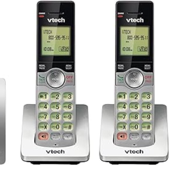 New V-TECH 3 Pack Dect 6.0 Cordless Phones with Caller Identification - Picture 2 of 3
